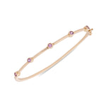 Cherry On Top Pink Sapphire Bangle