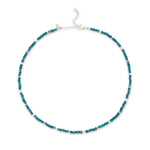Confident Itsy Agate and Sterling Silver Adjustable Necklace