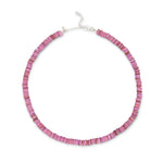 Mauve-lous Shell Adjustable Necklace