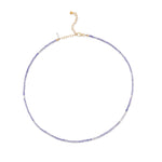 Fortitude Itsy Ombre Tanzanite Adjustable Necklace