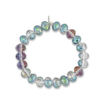 Peacock Beam Jumbo Blue Oval Crystal Bracelet