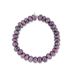 Fuchsia Frenzy Jumbo Purple Moonstone Bracelet