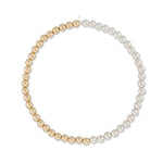 Chromatic Chaos Jumbo Gold Fill and Sterling Silver Bead Choker