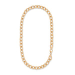 Chain Reaction Jumbo Yellow Gold Fill Oval Link Chain