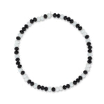 Manhattan Muse Jumbo Black & White Crystal Choker