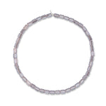 Cinematic Jumbo Lavender Barrel Crystal Choker