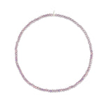 Wisteria Warp Purple Crystal Choker