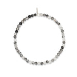 Ethereal Gleam Black Rutilated Quartz Bracelet
