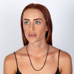 Silhouette Itsy Crystal Adjustable Necklace