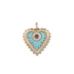 True Love 14K Yellow Gold Heirloom Charm