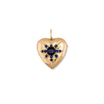 Love Locked 14K Yellow Gold and Gemstone Heart Locket