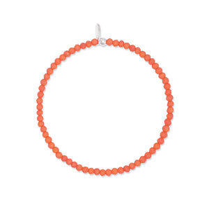 Straw Hat Itsy Crystal Bracelet