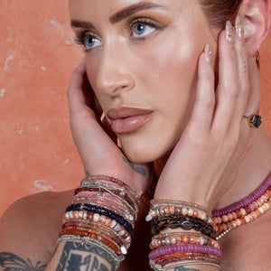 Been There, Dune That Garnet Bracelet