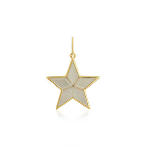 Rising Star 14K Yellow Gold and Gemstone Star Charm