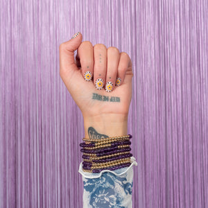 Showstopper Amethyst and Gold Fill Bracelet