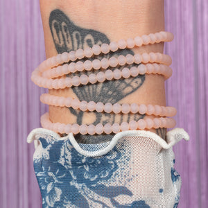 Glowing Crystal 35" Five Wrap