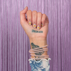 Glowing Crystal 35" Five Wrap