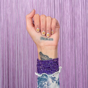 Purple Perfection Cubic Zirconia Bracelet