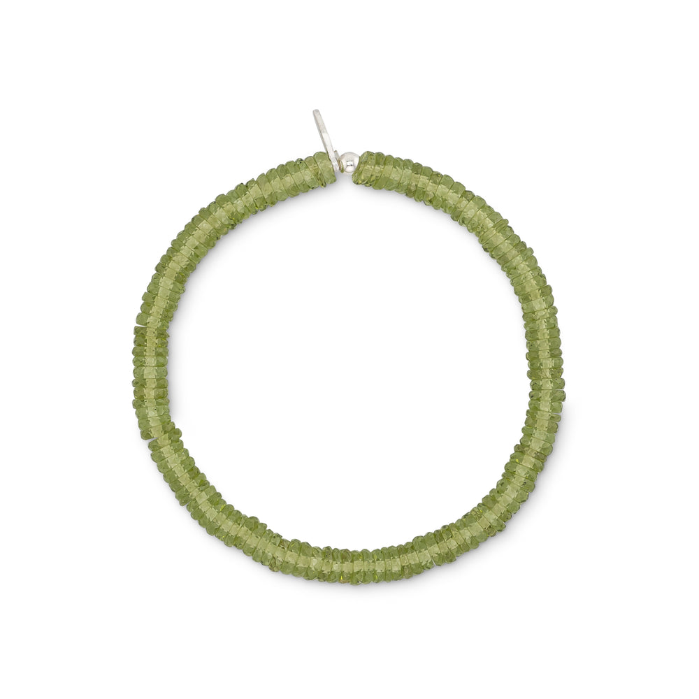 Transcendent Peridot Gemstone Bracelet
