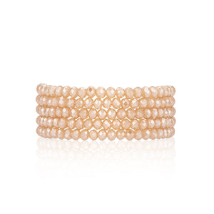 Radiant Crystal 35" Five Wrap