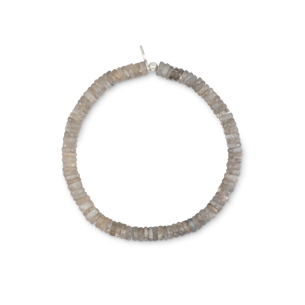 Silver Bell Itsy Moonstone Bracelet