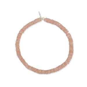 Peachy Keen Moonstone Gemstone Bracelet