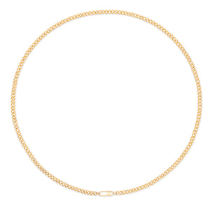 Bling It On Yellow Gold Fill Curb Chain