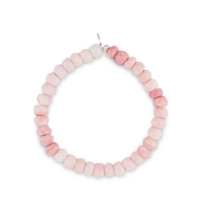 Roller Rink Pink Opal Gemstone Bracelet