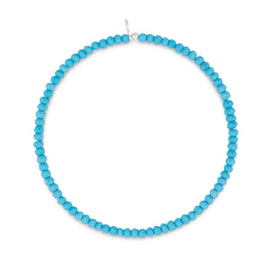Aqua Pop Turquoise Gemstone Anklet