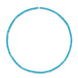 Aqua Pop Turquoise Gemstone Choker
