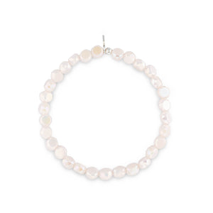 Chill Time Beige Crystal Bracelet