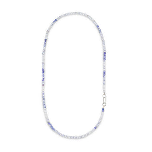 Fresh Princess Ombré Opal Gemstone 22.00" Fixed Necklace with 14K Gold Clasp