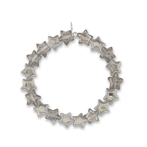 Billboard Gaze Jumbo Gray Star Crystal Bracelet