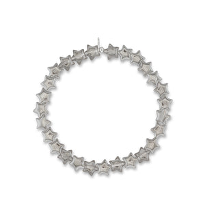 Billboard Gaze Jumbo Gray Star Crystal Anklet