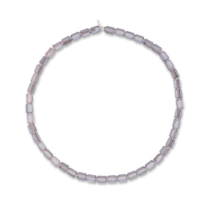 Cinematic Jumbo Lavender Barrel Crystal Choker