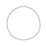 Concrete Stride Gray Crystal Choker