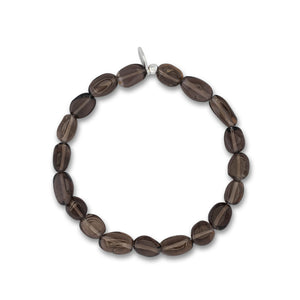 Jet Set Jumbo Smokey Quartz Bracelet
