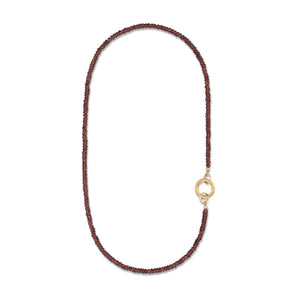 Been There, Dune That Garnet Fixed Necklaces