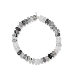Crystal Ball Jumbo Rutilated Quartz Bracelet