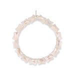 Bone Chilling Jumbo Cream Hourglass Crystal Bracelet