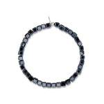 Sultry Sorcery Black Cube Crystal Bracelet