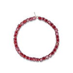 Scream Queen Red Cube Crystal Bracelet