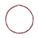 Scream Queen Red Cube Crystal Choker