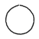 Masquerade Ball Jumbo Black Spinel Choker