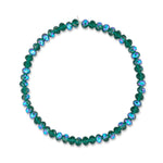 Balsam Babe Jumbo Green Oval Crystal Choker