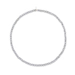 Sleigh Bells Ring Silver Hematite Choker