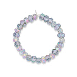 The Authority Jumbo Purple Crystal Bracelet