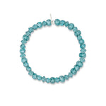 Kind Regards Jumbo Teal Crystal Bracelet