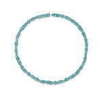 Considered Teal Crystal Choker