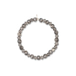 Acknowledged Jumbo Gray Crystal Bracelet